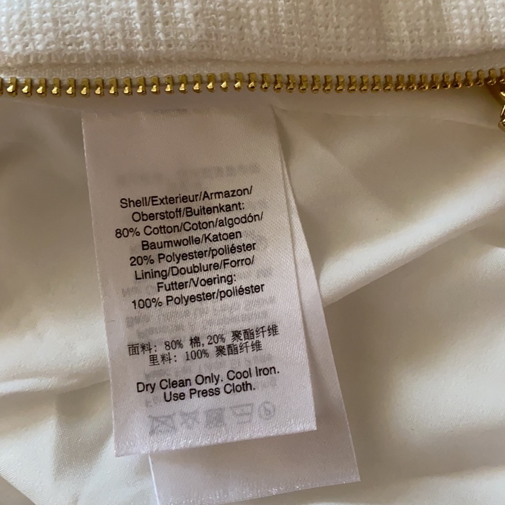 DKNY white blazer size 8 NWT $139 - Picture 5 of 5